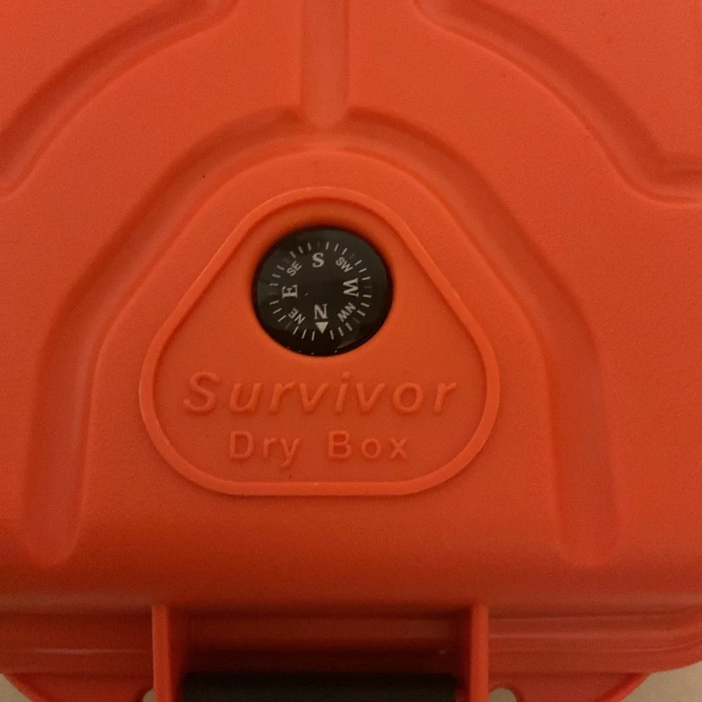 MTM Survivor Dry Box‎ Water Resistant 10x7x3 Inches Orange: S1072-35